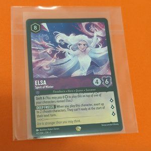 Disney Lorcana Elsa Spirit of Winter 42/204 - Non Foil - LP
